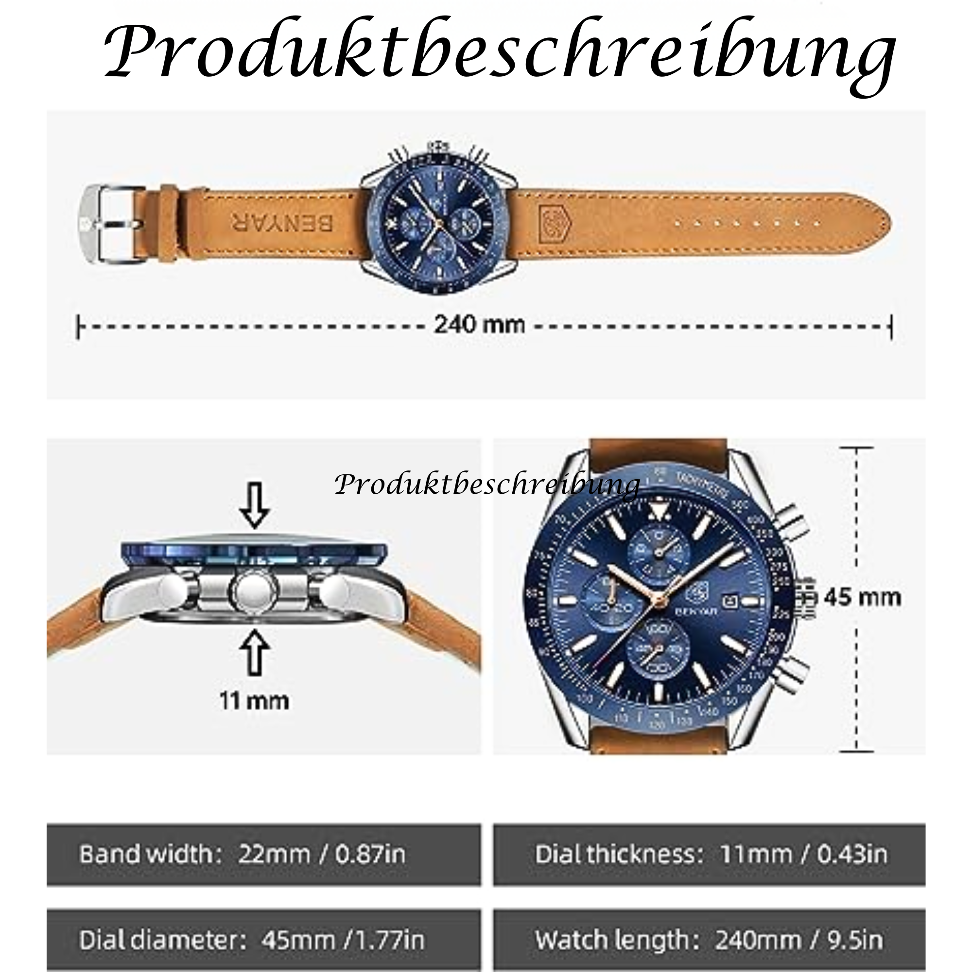 Manike BY 150 Herren-Uhr Manike BY 150 Herren-Uhr